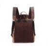Brown Leather Backpack - Image 5