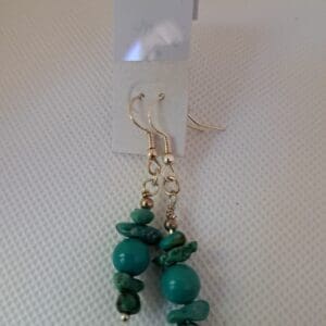 Genuine Turquoise Earrings