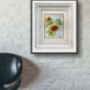 Vibrant Sunflower Watercolor Painting - Image 3