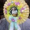 Adorable Japanese Chin Easter Wreath - Image 2