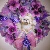 Amazing Handmade Shih Tzu Wreath - Image 4