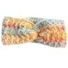 Beautiful Crochet 3" Twisted Headband for Girl Size 3-6 Months - Image 3