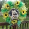 Beautiful Handmade Cairn Terrier Door Wreath - Image 3