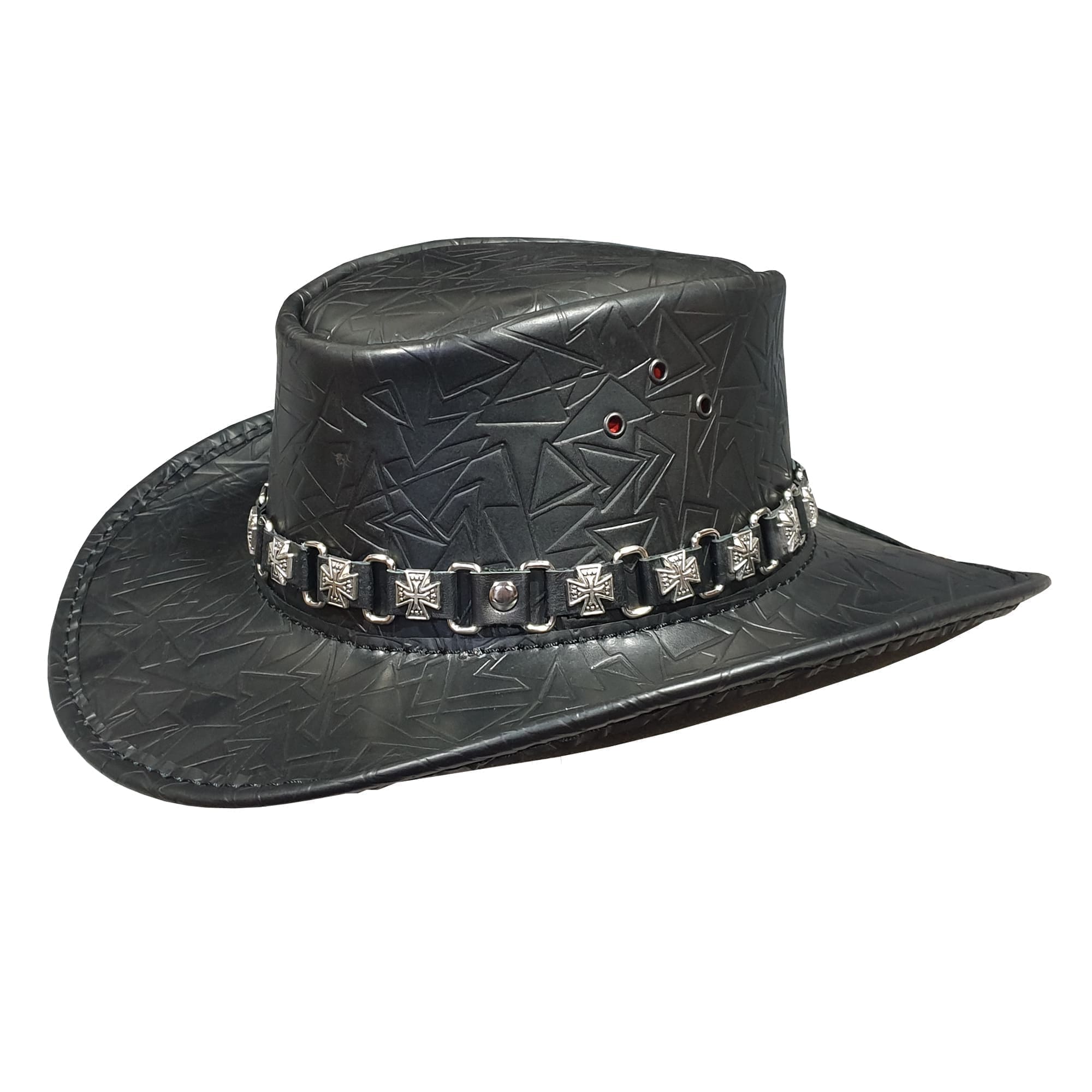 Bounty hunter black leather hat Bounty hunter black leather hat
