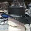 Buffalo Coin Rambler Cowboy Black Leather Hat - Image 5