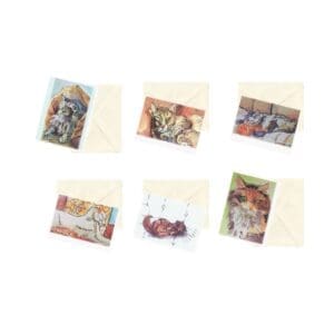 Cats 2 Nature Art Note