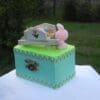 Charming Handpainted Easter Trinket Box - Image 6