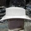 Cool Breeze White Leather Rodeo Hat - Image 4