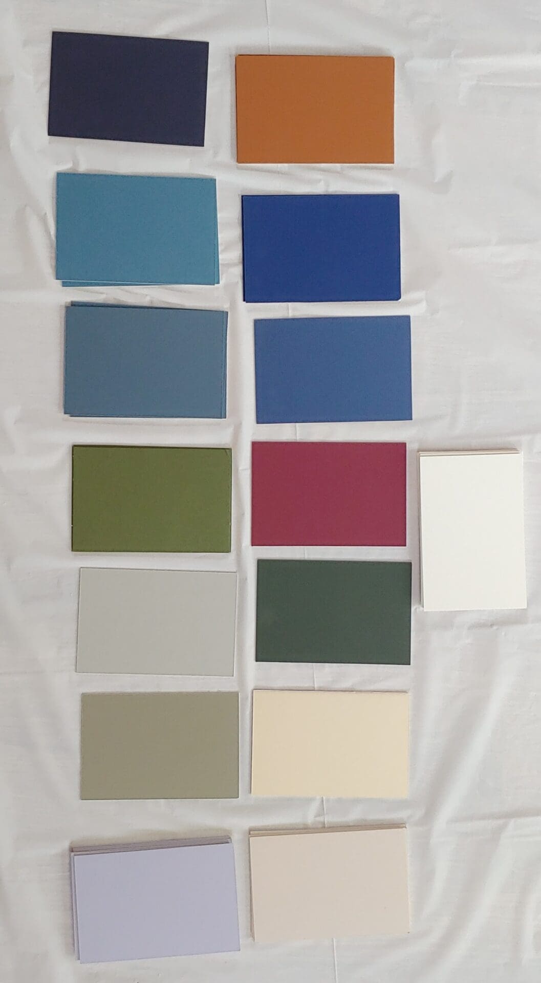 Lot of 43 pieces crescent ragmat discontinued item 4 x 6 inch pieces Lot of 43 pieces crescent ragmat