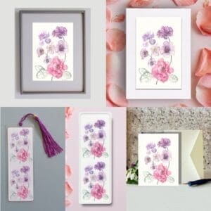 Dancing Violets Limited Edition