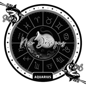 Depth image zodiac aquarius digital download