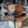 Dragon Of Charisma Brown Leather Top Hat - Image 7