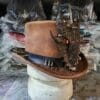 Dragon Of Charisma Brown Leather Top Hat - Image 4
