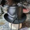 Dragon Of Darkness Leather Top Hat - Image 6