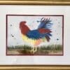 Rooster Watercolor Painting