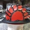 Fantasy Medieval Leather Top Hat - Image 4