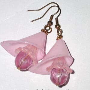Flower Shaped Handcrafted Earrings