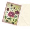 Garden Roses Watercolor Floral Art Note Card Boxed Set of 6 Assorted Designs - Image 2