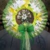 Green and White Easter Wreath