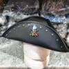 Jack Sparrow Inspired Black Leather Hat - Image 6