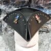 Jack Sparrow Inspired Black Leather Hat - Image 3