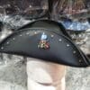 Jack Sparrow Inspired Black Leather Hat - Image 2