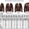 B3 Bomber Shearling Brown Leather Jacket - Image 5