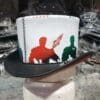Justice League Inspired El Dorado Leather Top Hat - Image 5