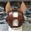 Leather Dog Mask Hood - Image 9