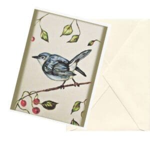 My Little Chickadee Watercolor