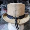 Native Indian Head Band El Dorado Suede Leather Top Hat - Image 6