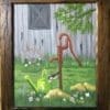 Water Pump original Oil Painting