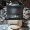 Peacekeeper Black Leather Top Hat - Image 4
