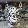 Pet Play Hood Dalmatian Dog Mask - Image 2