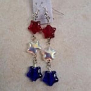 Red White and Blue Star