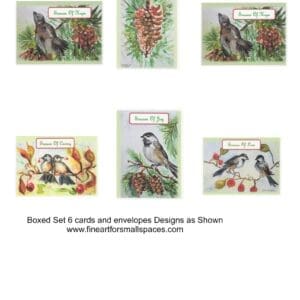 Retro Season of 2 Watercolor Art