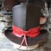 Ringmaster Brown Leather Top Hat - Image 7