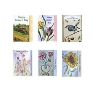 Sentiments 2 Watercolor Art