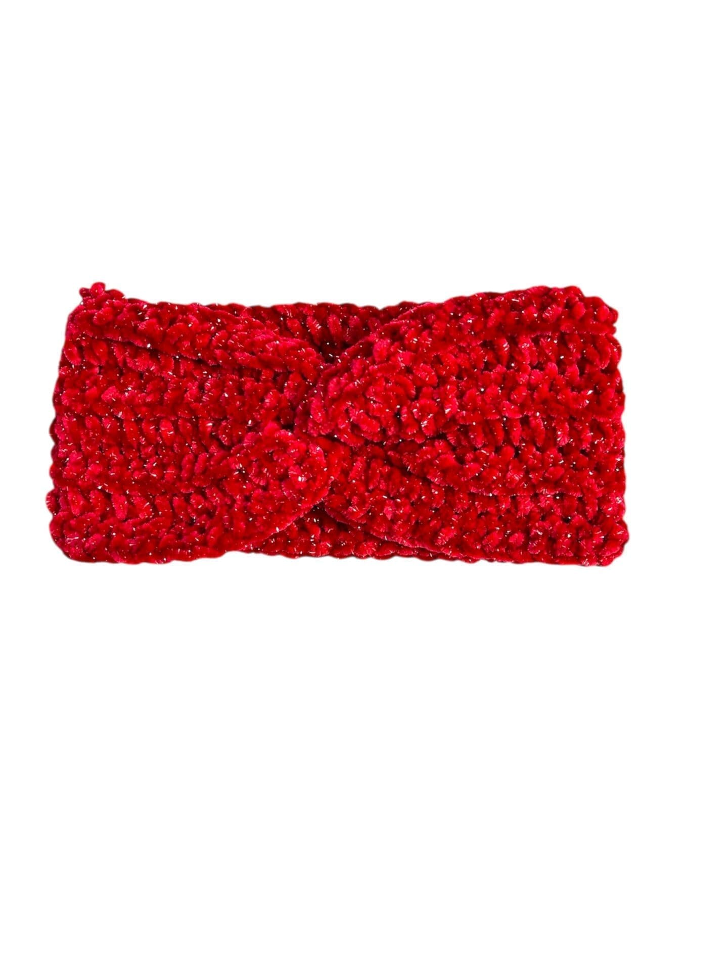 Soft crochet 4" twisted headband for girl size 6-12 months Soft crochet 4" twisted headband for girl size 6-12 months