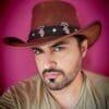 Stag Hunter's Brown Leather Cowboy Hat - Image 9