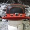 Steampunk Gothic Bowler Leather Top Hat - Image 4