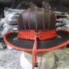 Steampunk Gothic Bowler Leather Top Hat - Image 6