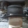 Tri Skull Band Rodeo Cowboy Leather Hat - Image 4