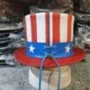 Uncle Sam Leather Top Hat - Image 6