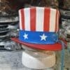 Uncle Sam Leather Top Hat - Image 5
