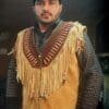 Vintage Fringe Western Suede Leather Vest - Image 3