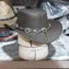 Western Cowboy Cow Grain Leather Hat - Image 5