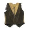 Western Fringed Suede Leather Vest - Image 3