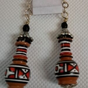 Western Pottery Inspired Earrings