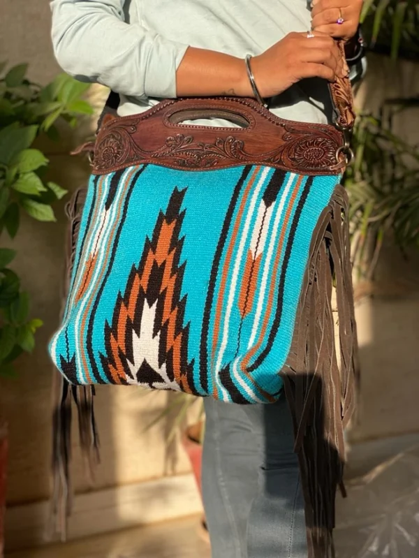 Bonanza cowhide crossbody